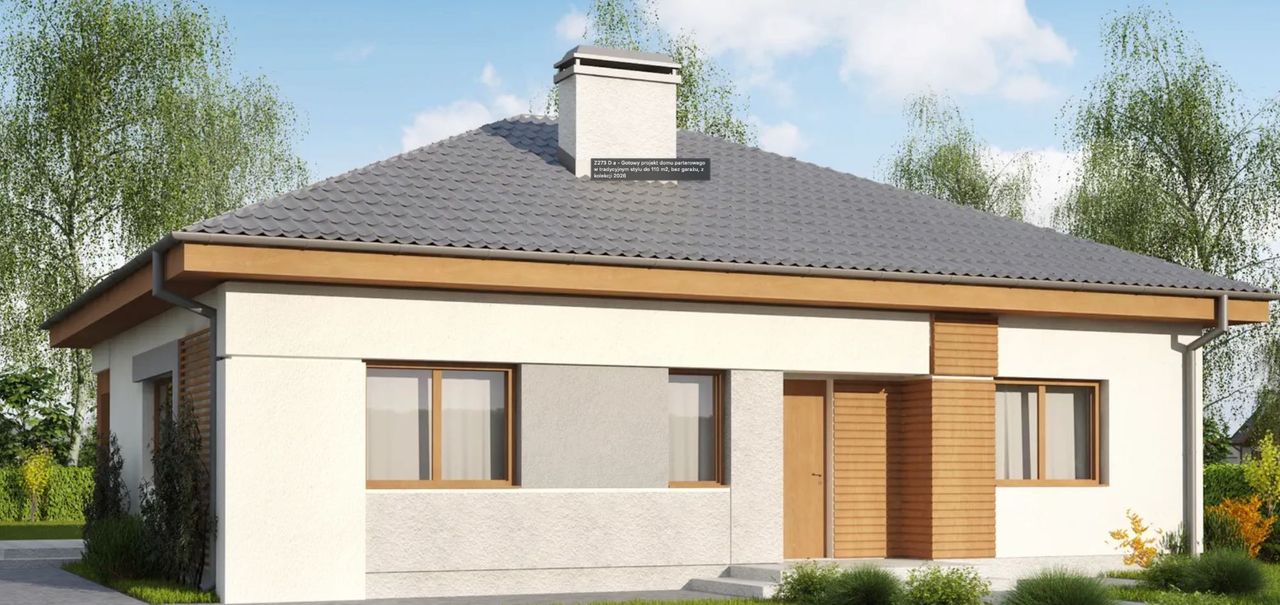 Dom przy lesie| 100 m² | działka 1000 m² |energooszczędny
