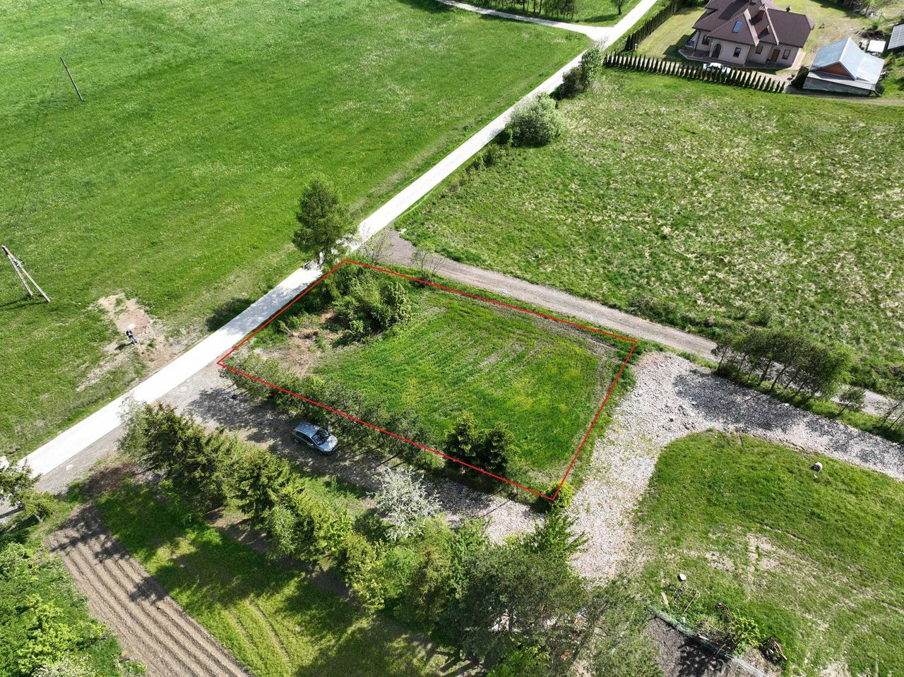 Działka budowalana Florynka o powierzchni 0.0618ha