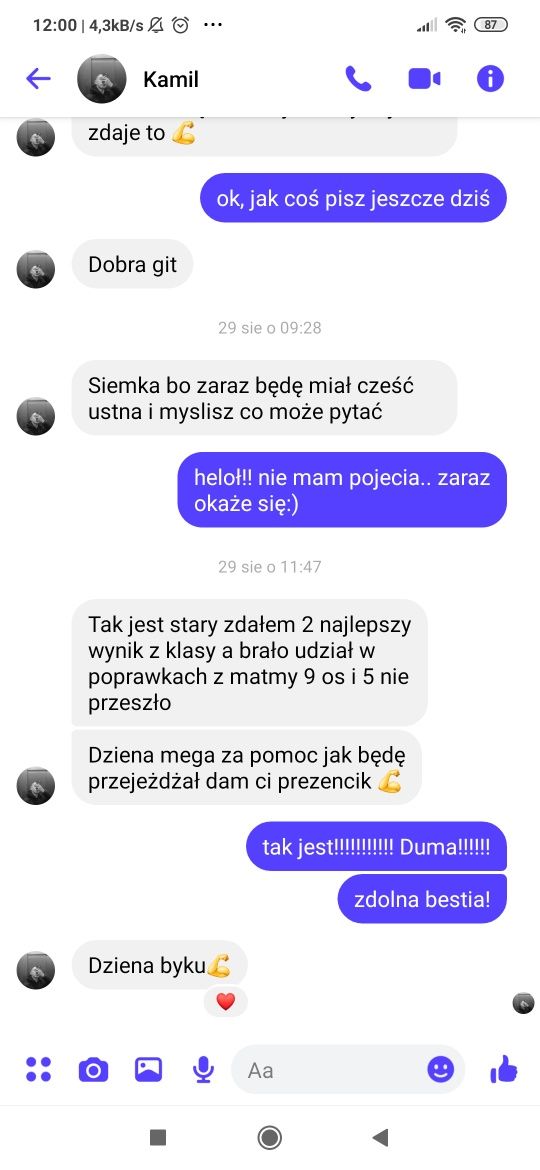 Opis ogłoszenia