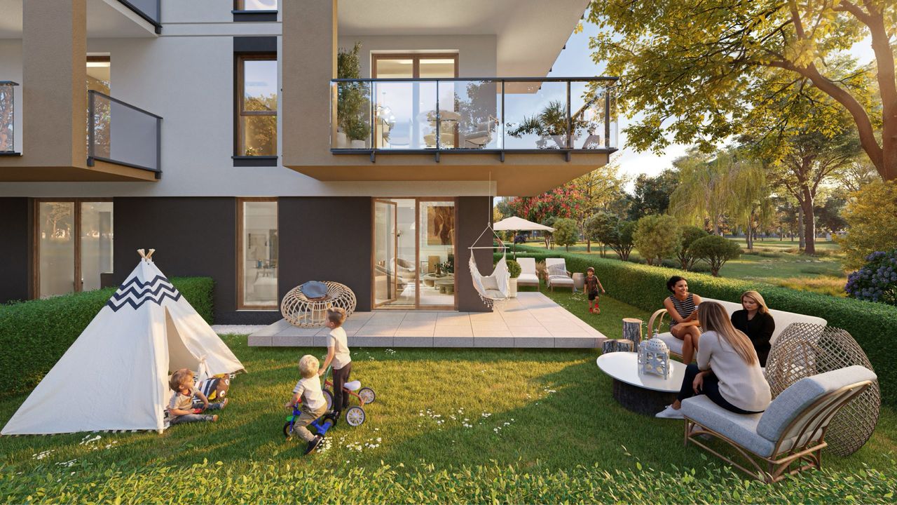 Apartament Horizon I etap, Mieszkanie 3 pokojowe, 54,41m2 + taras i ogródek 13m2, oraz miejsce parkingowe! Stan deweloperski, Radom ul. Pułaskiego 22