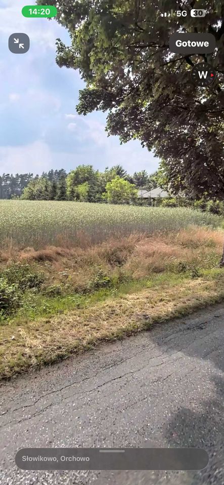 Promocja wakacyjna! 2 ostatnie działki budowlane Słowikowo - Powidzki Park Krajobrazowy, Skorzęcin